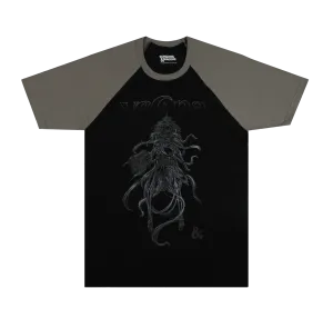 Vecna Black Raglan Tee