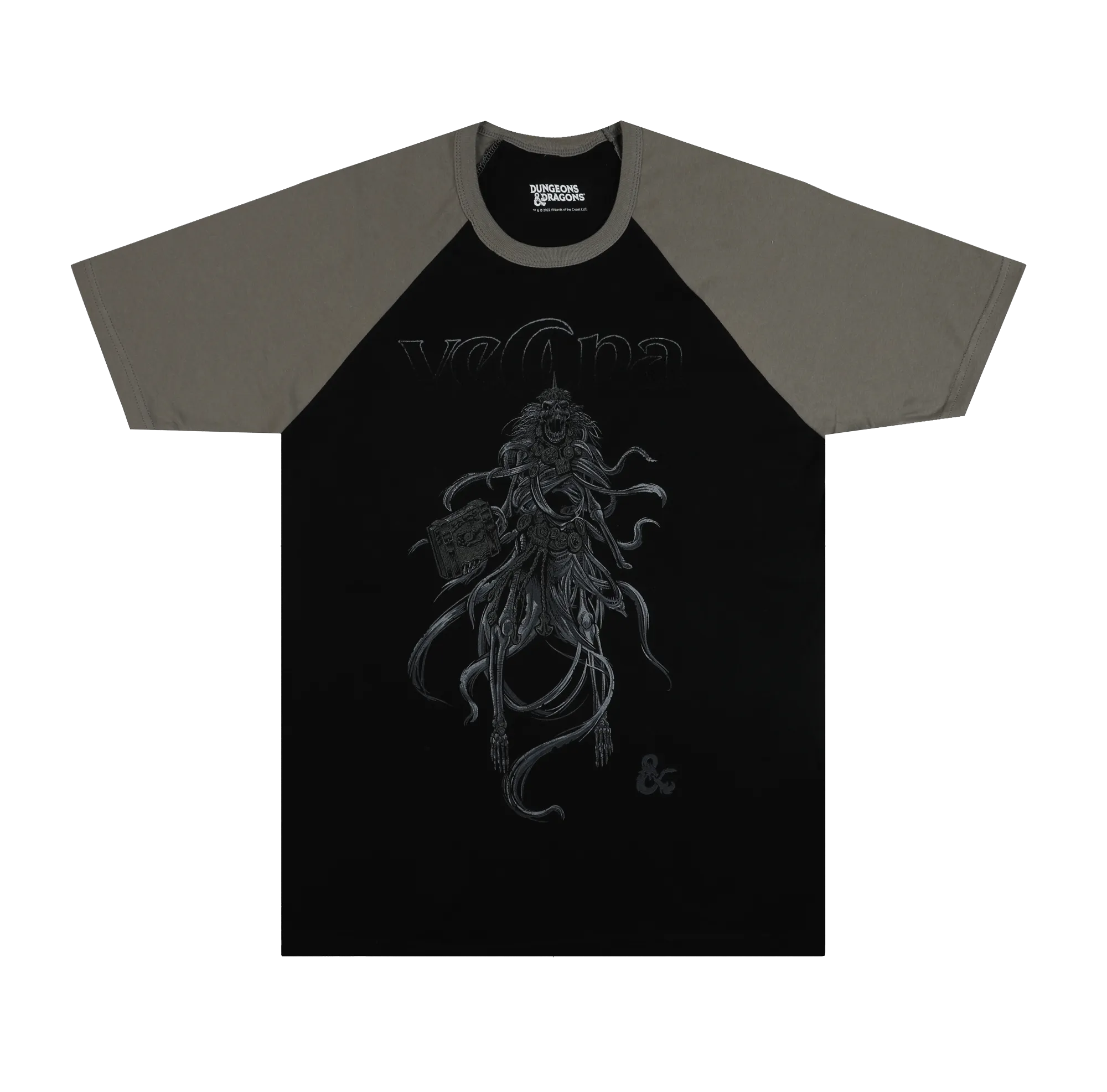 Vecna Black Raglan Tee