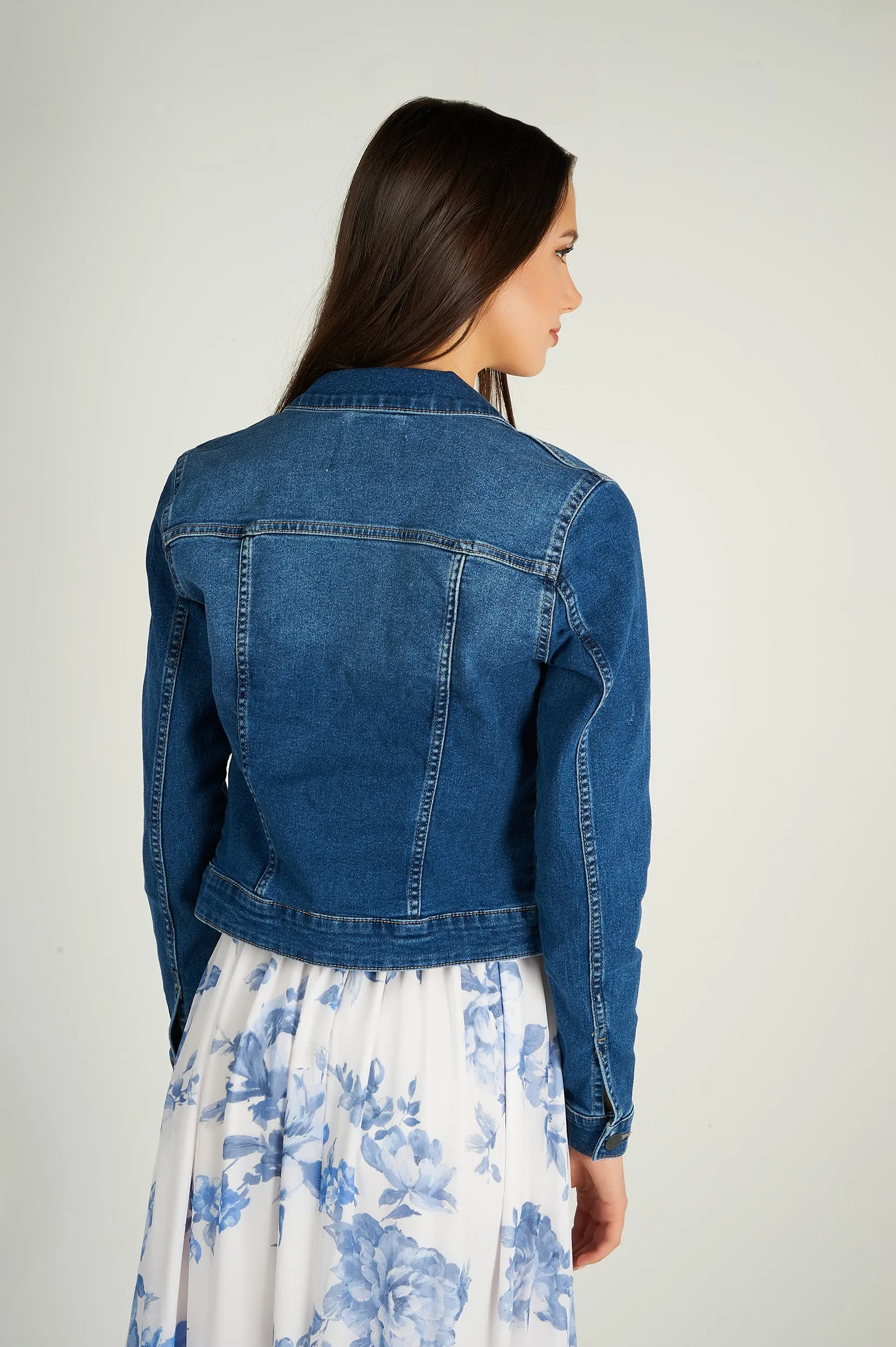 Veste en denim - DEBRA-V2 - (E-C8)