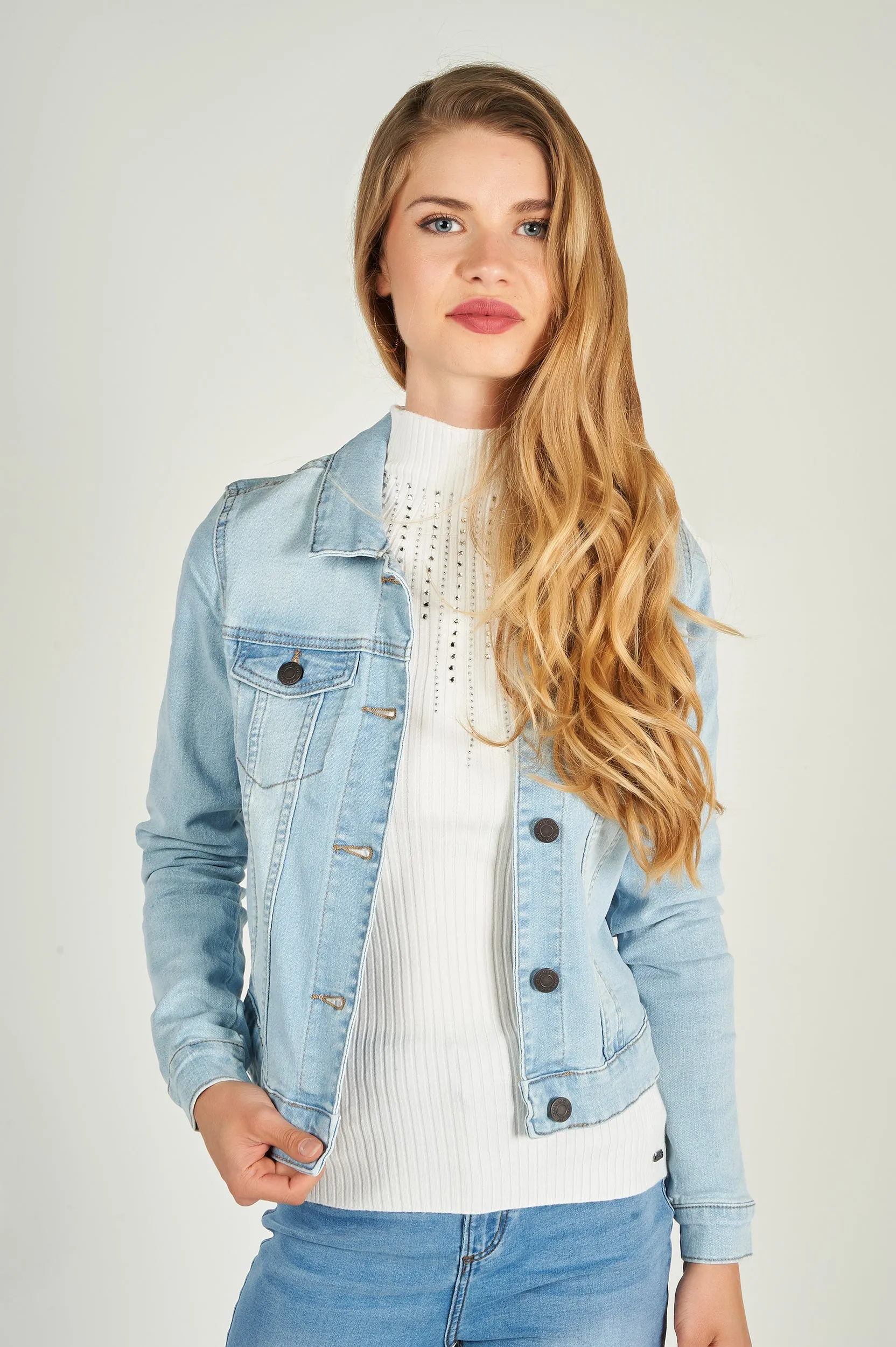 Veste en denim - DEBRA-V2 - (E-C8)