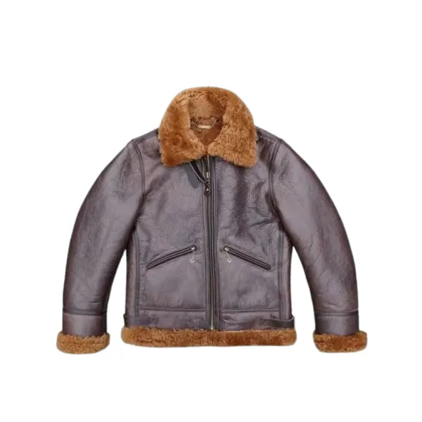 Wax B3 Bomber Shearling Coat