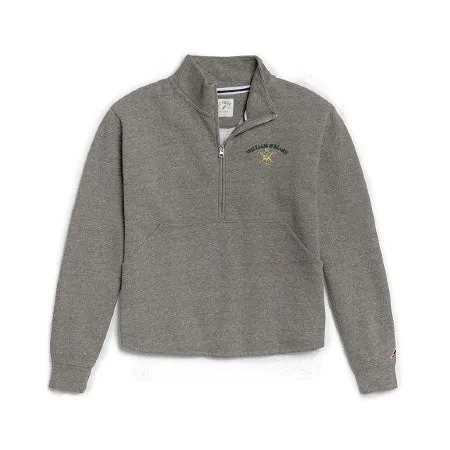 William & Mary Ladies 1/4 Zip