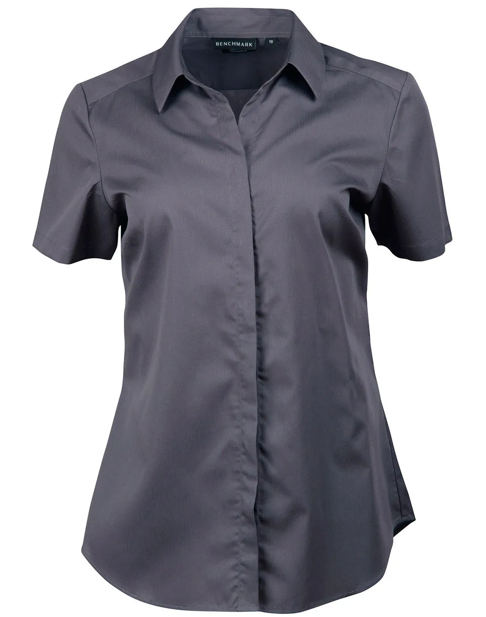 Winning Spirit Barkley Ladies Taped Seam Short Sleeve Shirt (M8110S)